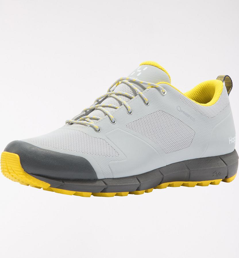 Haglöfs L.I.M Low Proof Eco Hiking Shoes Grey/Yellow For Womens LTMFQ7120 Australia